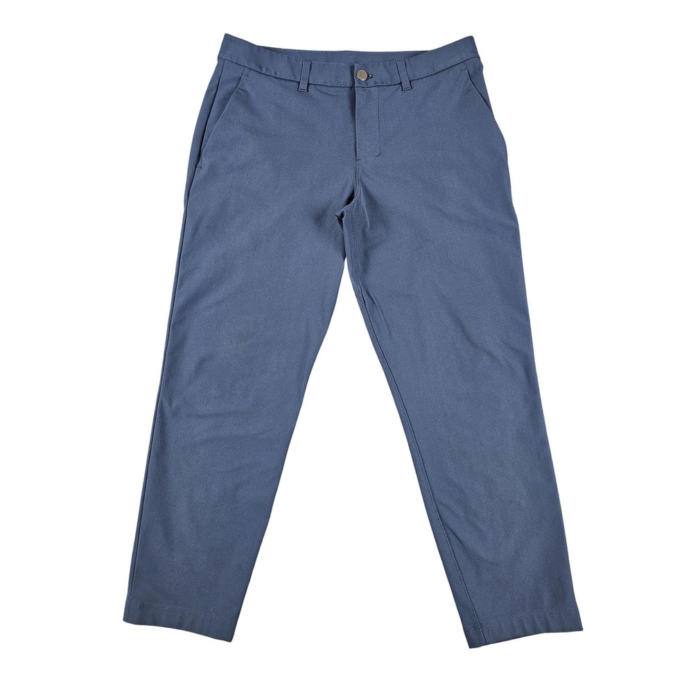 Lululemon Pants Mens 31 Navy Commission Warpstreme Chino Stretch Travel LM5A0XS